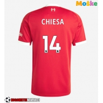 Moške Nogometnih dresov Liverpool Federico Chiesa #14 Domači 2025-26 Kratki rokavi